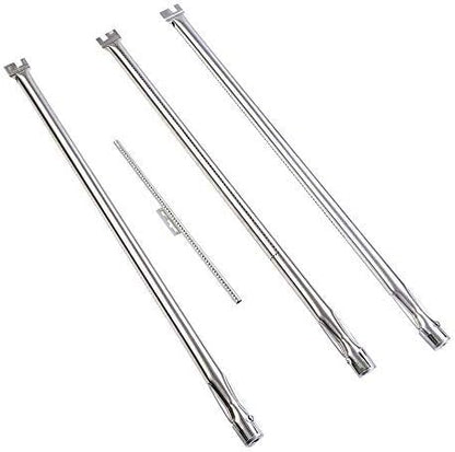 GasSaf Burner Tube Replacement for Weber 7508 Genesis Silver B & C, Genesis Gold B & C, Spirit 700 E-310 E-320, Weber 900 and Other Models, Stainless Steel Gas Grill Burner Tube Kit