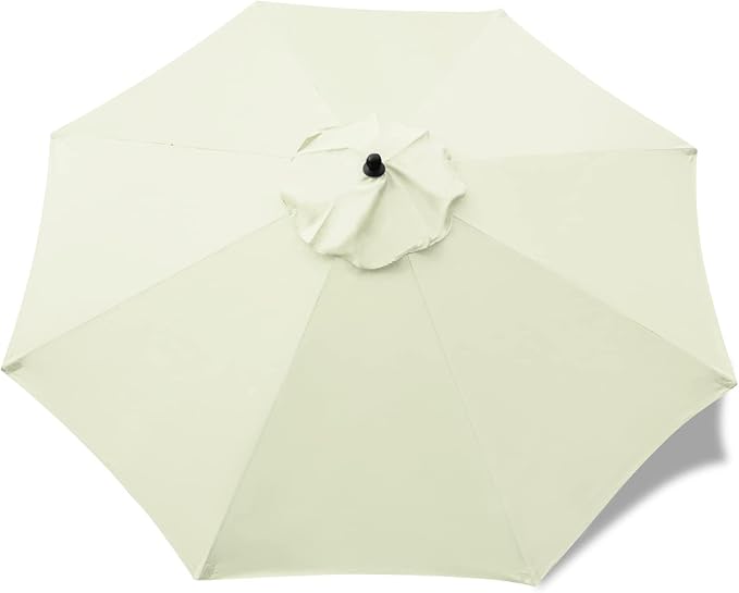 Sunnyglade 9ft Patio Umbrella Replacement Canopy Market Umbrella Top Outdoor Umbrella Canopy with 8 Ribs
