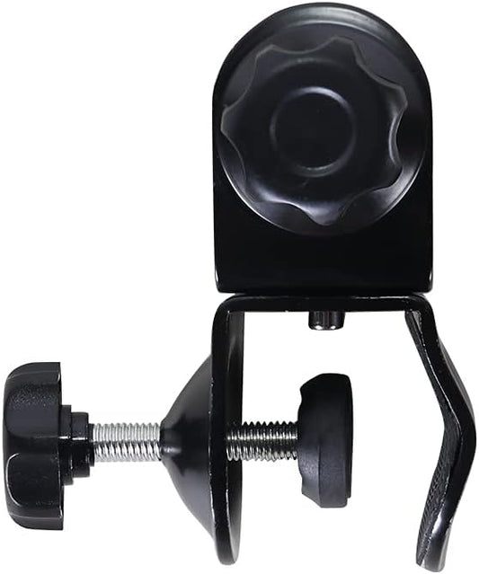 Universal Multifunction Dual C-Clamp, Paired with NextLED NT-7728 NT-7647-F Magnetic BBQ Gooseneck Grill Light, For Handle and Stainless Surface, Compatible for Weber, Traeger, Green Egg Grills