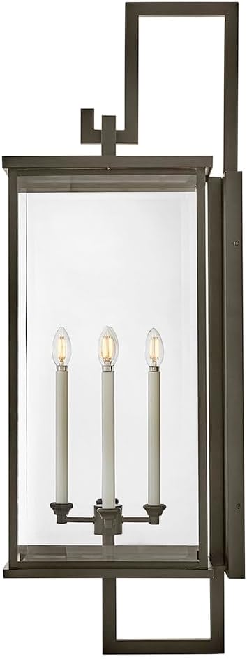 Hinkley Weymouth Grande Wall Mount Lantern, Oil Rubbed Bronze