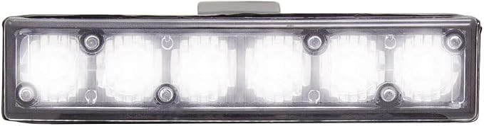 Heise - 6-LED Grille Marker Lights - White - Municipality Series (HE-MUGRL-6W)