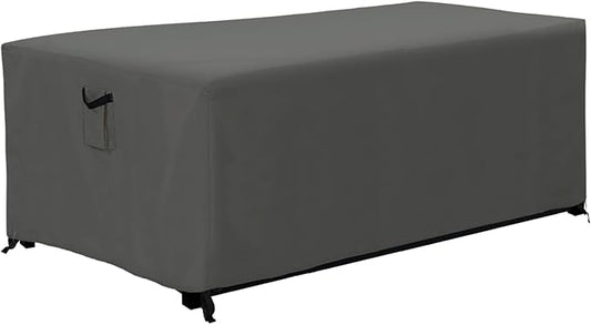 ABCCANOPY Patio Deck Box Cover Waterproof and Dustproof Winter Protection Outdoor Storage Box Cover Universal Furniture Cover 44x28x24 Grey