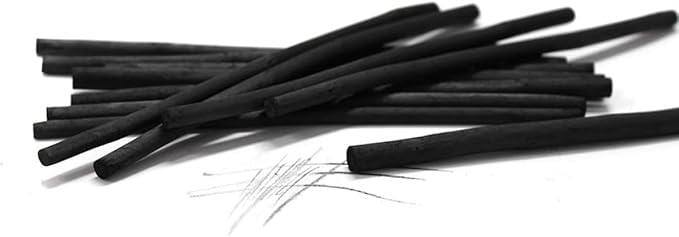 Winsor & Newton Artists' Willow Charcoal, Thick, Box of 12
