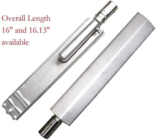 𝙐𝙥𝙜𝙧𝙖𝙙𝙚𝙙 1PC Heavy Duty Cast Stainless Steel BBQ Grill Burners 16 1/8" Replacement Parts for Premium Gas Grills from Bull Cal Flame Aussie Blaze CharBroil NEXGRILL Thermos Turbo