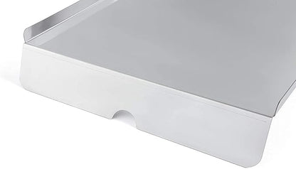 BAC012 Drip Pan Heat Baffle and BAC507 Grease Drip Tray Liners Kit for Traeger Pellet Pro 575 Pro Series 22 Smoker Grill Drip Pan Replacement for Traeger Eastwood 22 and Lil Tex Pro Accessories
