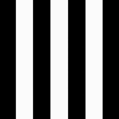 Arden Outdoor Patio Dining Chair Cushion, 20x44, Rain-Proof Seat Pad, Fade-Resistant Outdoor Cushion Black Cabana Stripe