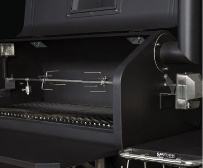Green Mountain Grills Rotisserie Kit, GMG-6036, for Jim Bowie Prime Plus & Peak Pellet