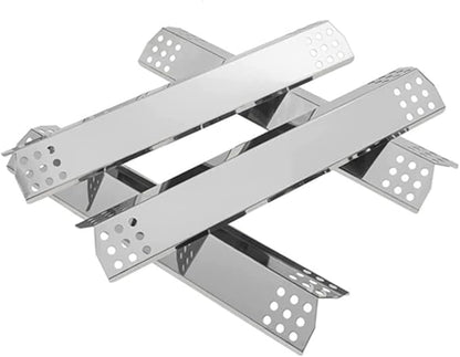 Stainless Steel Heat Plates Replacement Part for Kitchen Aid 720-0745B 720-0733A 720-0336D Grill Accessories, Nexgrill 720-0733 720-0727 Grill Parts, Jenn-Air 720-0709, 720-0336B, 720-0336C Parts