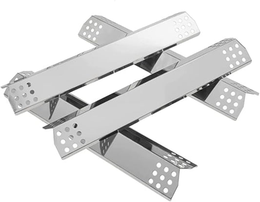 Stainless Steel Heat Plates Replacement Part for Kitchen Aid 720-0745B 720-0733A 720-0336D Grill Accessories, Nexgrill 720-0733 720-0727 Grill Parts, Jenn-Air 720-0709, 720-0336B, 720-0336C Parts