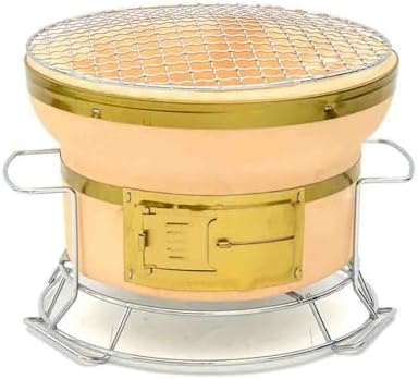 Japanese Clay Charcoal Grill - Portable Outdoor BBQ Oven for Authentic Korean Cuisine