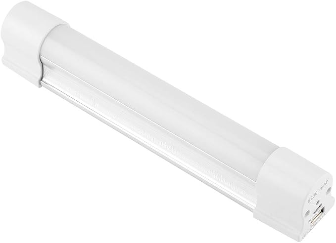 Rechargeable LED Camping Light, Portable Emergency Light with Stepless Dimming, Strong Magnet & Lanyard, IP65 Rated for Outdoor Hiking BBQ and Power Outage Lighting