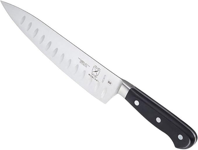 Mercer Culinary M23670 Renaissance, 8-Inch Granton Edge Slicing Knife