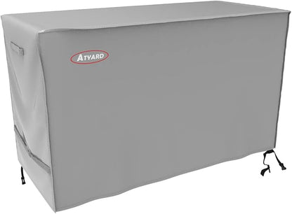 ATYARD 55-inch Outdoor Cover for Keter Unity XL Portable Table - UV Resistant, Breathable, All Weather (55" L x 24" W x 32" H) Gray