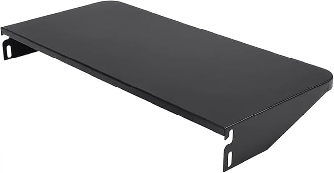 Folding Front Shelf for Traeger Pro 22, Pro 575, and Ironwood 650 Pellet Grills – BAC362 Grill Accessory, 25" x 12", Heavy-Duty Steel Table with 60 lb Support, Foldable Prep and Storage Station