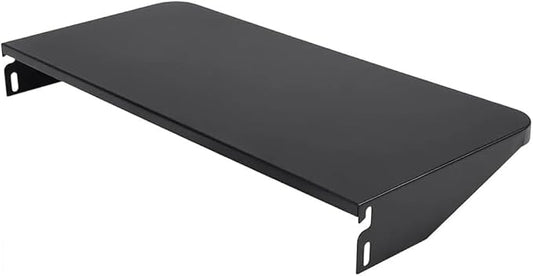 Folding Front Shelf for Traeger Pro 22, Pro 575, and Ironwood 650 Pellet Grills – BAC362 Grill Accessory, 25" x 12", Heavy-Duty Steel Table with 60 lb Support, Foldable Prep and Storage Station