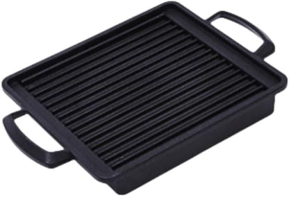 Barbecue grill, tabletop charcoal grill, tabletop seven-wheel grill, Japanese aluminum grill, metal grid, aluminum alloy die-casting, removable charcoal grill, outdoor cooking, disaster prevention,