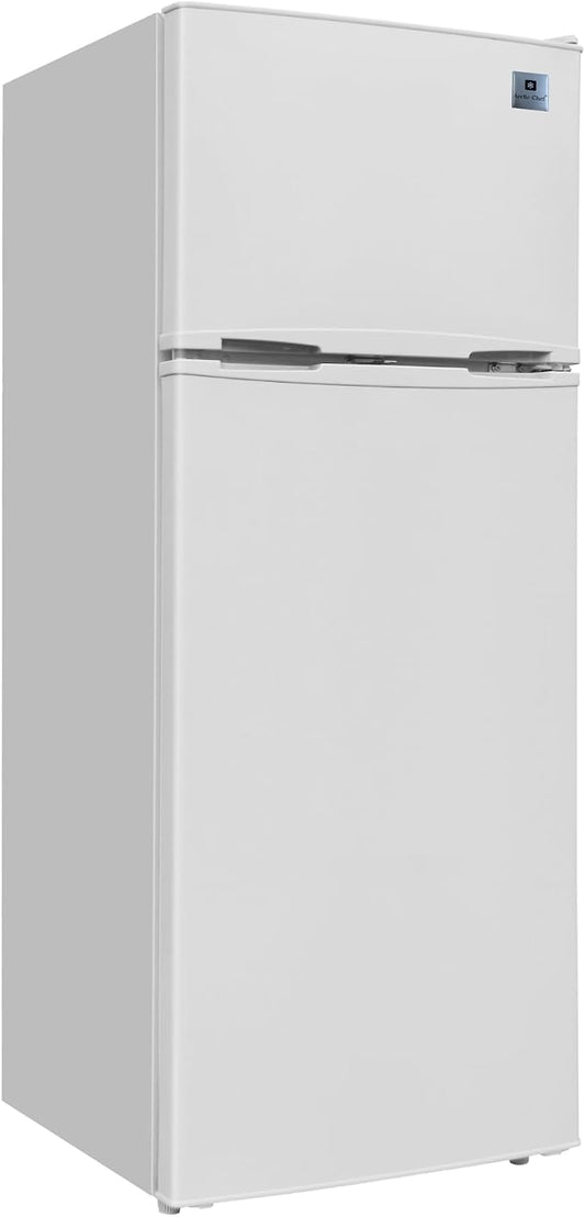 ARCTIC CHEF ACFR741WHITE6COM Apartment Size Large Compact Fridge, 7.5, White