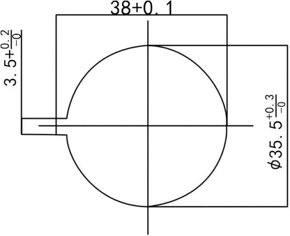 G9 High Temperature Resistance 500 Degrees 120V 25W Steam Oven Lamp, Round Glass Cover Resistant to High Temperature, G9 Halogen Bulb, Ceramic Holder, Cut-out 35.5mm Diameter (120V 25W(35# HB))