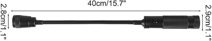 Barbecue Grill Light,1/2 PCS Telescopic & Zoom BBQ Grilling Accessories Lamp with 360° Flexible Gooseneck & Magnetic Base for Outdoor Grills