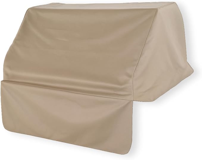 Formosa Covers Built-in BBQ Grill Head Cover Fits Kalamazoo 56 Inch, Heavy-Duty Waterproof Taupe Polyester Outdoor Island Guard