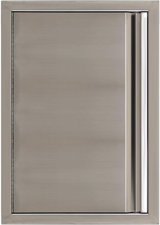 Outdoor Kitchen Doors, 24" W x 17" H BBQ Access Door, 304 Stainless Steel BBQ Doors for Indoor/Outdoor Kitchen, Outdoor Cabinet, BBQ Island