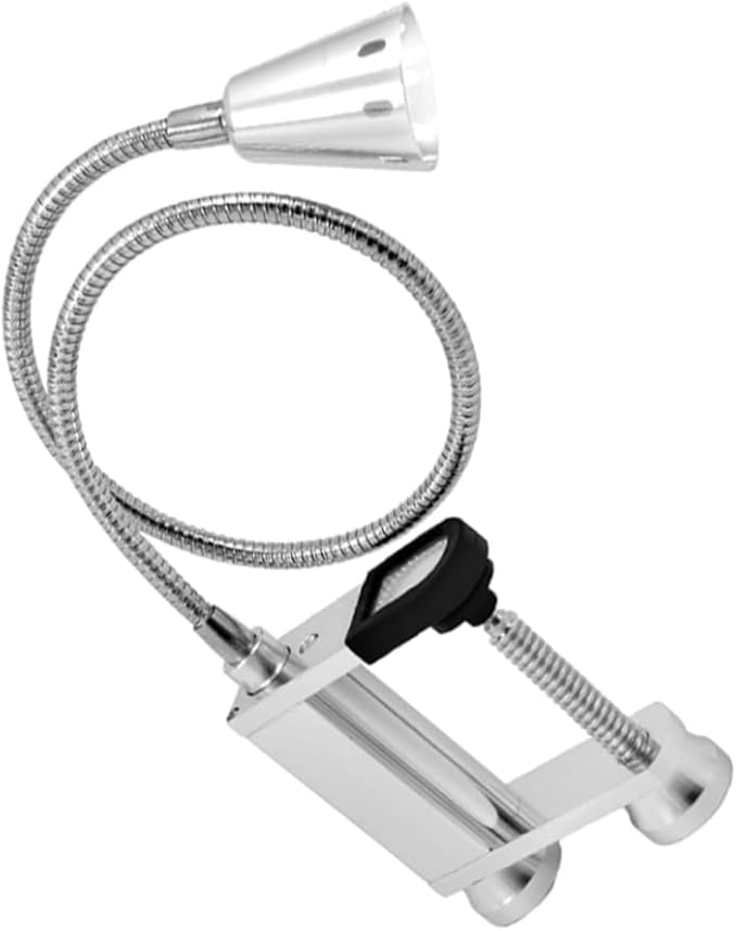 Happyyami Outdoor LED BBQ Lamp Flexible Design Aluminum Alloy Waterproof Stylish Barbecue Light for Grilling for Outdoor Cooking and Camping
