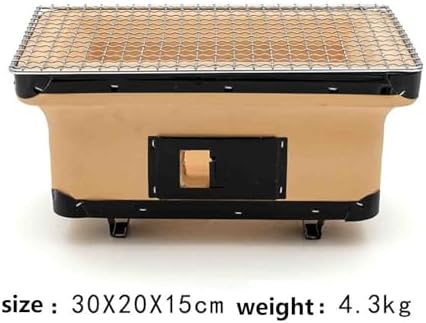 Japanese Clay Charcoal Grill - Portable Outdoor BBQ Oven for Authentic Korean Cuisine