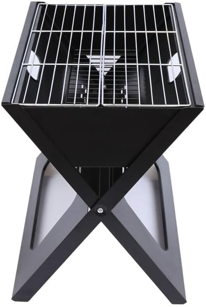 Portable Charcoal Grill for Camping BBQ Grills Outdoor Barbecue Grill Folding Multi-Person BBQ Rack 44x29x37cm Easy Carry,44 * 29 * 37Cm-D