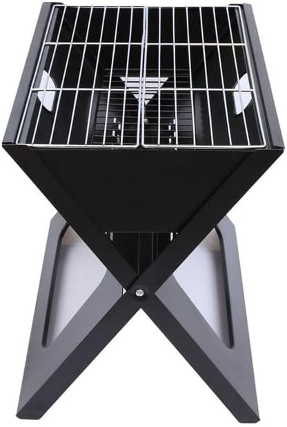 Portable Charcoal Grill for Camping BBQ Grills Outdoor Barbecue Grill Folding Multi-Person BBQ Rack 44x29x37cm Easy Carry,44 * 29 * 37Cm-D
