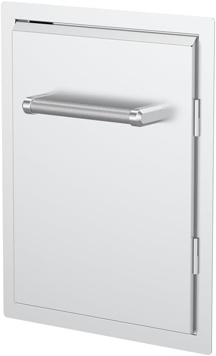 Spire 18" Built-in Single Access Door, Stainless Steel, Universal Mount, Perfect for Outdoor Kitchens & Islands, BBQ, Grilling, Backyards, 780-0019A