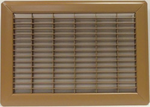 Imperial RG0642 10 x 18-Inch Heavy Gauge Steel Floor Return Air Grille, Brown