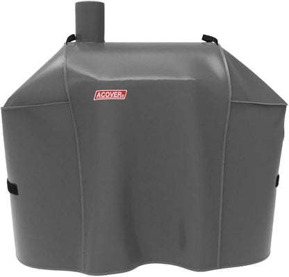 Offset Smoker Cover, Waterproof Grill Cover, 56.5 inch Brown Fits Expert Grill
