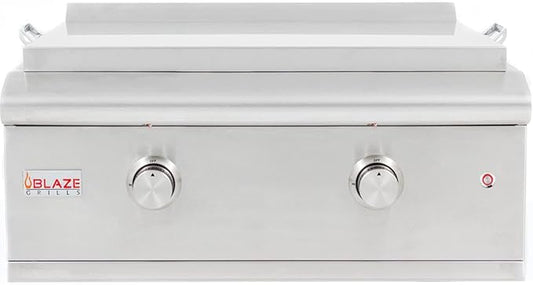 Blaze Grills Premium LTE 30-Inch Built-In Propane Griddle – Stainless Steel Flat Top with 36,000 BTUs, LED Control Knobs & Push-and-Turn Ignition