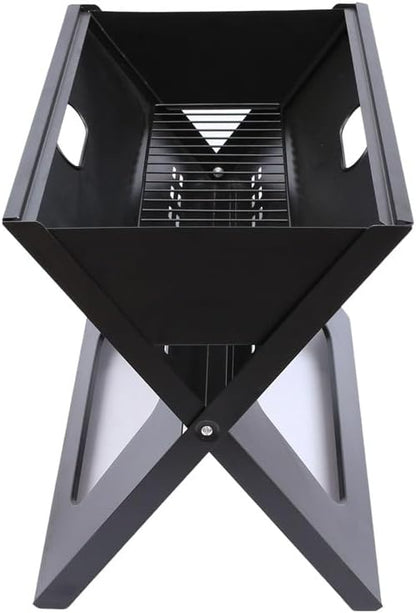 Portable Charcoal Grill for Camping BBQ Grills Outdoor Barbecue Grill Folding Multi-Person BBQ Rack 44x29x37cm Easy Carry,44 * 29 * 37Cm-D