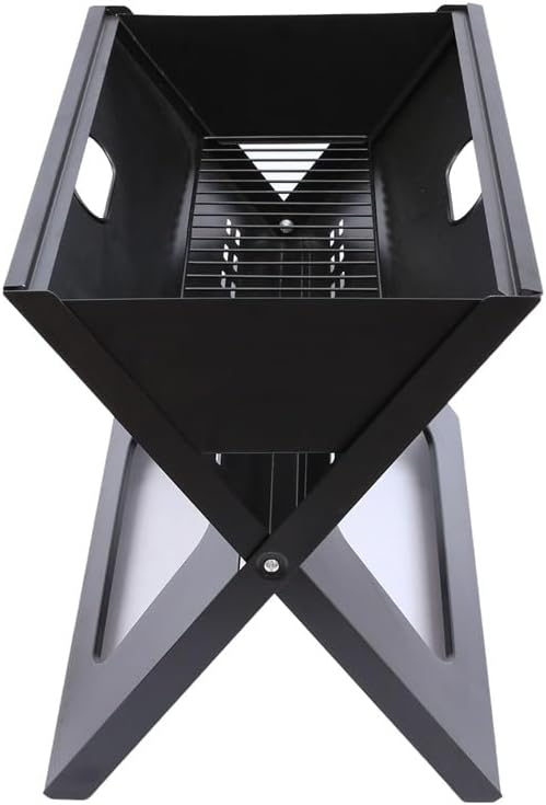 Portable Charcoal Grill for Camping BBQ Grills Outdoor Barbecue Grill Folding Multi-Person BBQ Rack 44x29x37cm Easy Carry,44 * 29 * 37Cm-D