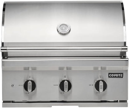 COYOTE OUTDOOR LIVING - 30" C-Series Built-In NG Grill - Natural Gas - Model C3C30NG
