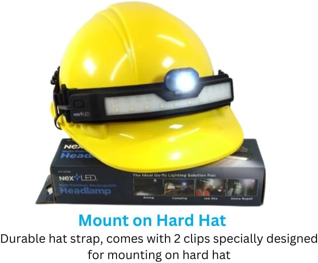 NextLED Ultimate Outdoor Lighting Bundle: NT-7728 Magnetic Grill Light & NT-6598 Rechargeable Headlamp