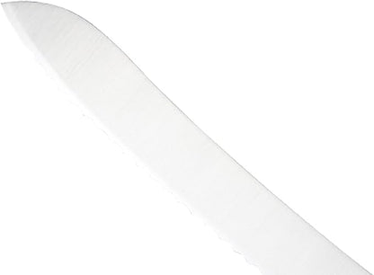 Mercer Culinary M23890 Millennia Black Handle, 9-Inch Offset Wavy Edge, Bread Knife