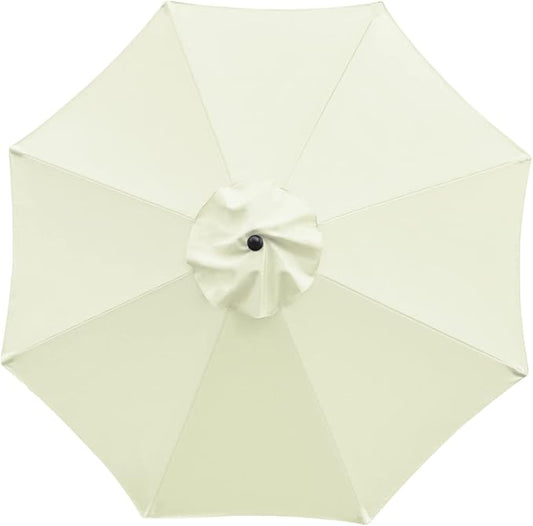 Sunnyglade 9ft Patio Umbrella Replacement Canopy Market Umbrella Top Outdoor Umbrella Canopy with 8 Ribs