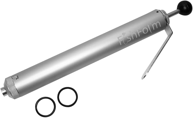 Aluminum Injector for Soft Plastic Plastisol Bait Forms Fishing Lure Making 7oz and 9.5oz