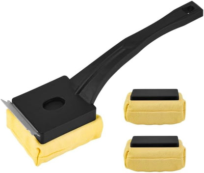Grill Brush Bristle-Free – Steam Cleaning – Includes 2 Extra Brush Head – Heavy-Duty Barbecue Scraper