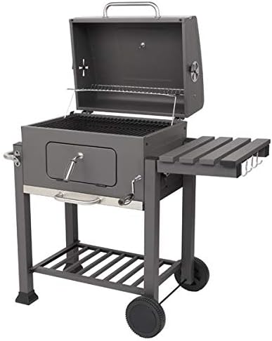 Charcoal Grill is Perfect for Parties, Camping and Outdoor Barbecue Activities Heavy-Duty cast Iron Cooking Surface