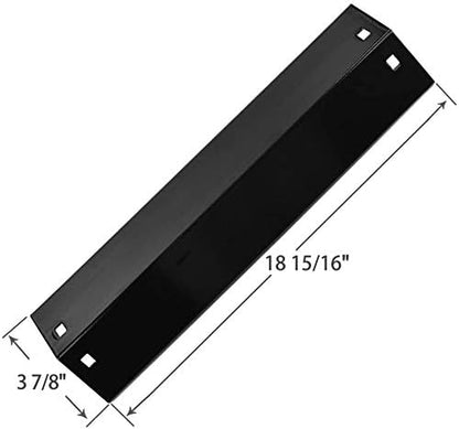SHINESTAR Grill Replacement Parts for Char-Griller 5050, 5650, 3001, King-Griller 3008, 5252, Porcelain-enameled, 18 15/16 Inch, 3-Pack | Porcelain-Enameled, Chargriller 5050, 5650, 3001, King Griller 3008, 5252, Heat plates replacement for 95051