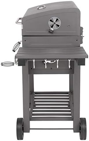 Charcoal Grill is Perfect for Parties, Camping and Outdoor Barbecue Activities Heavy-Duty cast Iron Cooking Surface