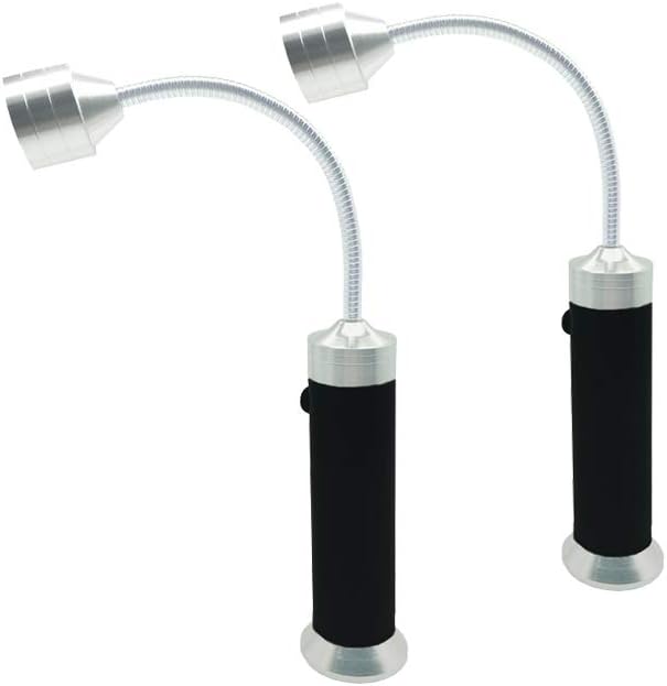 360 Degree Flexible Gooseneck LED BBQ Grill Light, Super Bright, Weather Resistant, Magnetic Base, Black