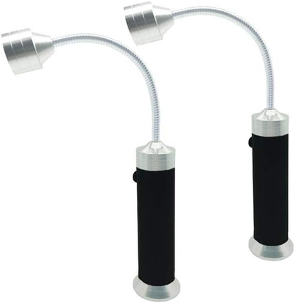 360 Degree Flexible Gooseneck LED BBQ Grill Light, Super Bright, Weather Resistant, Magnetic Base, Black