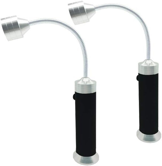 360 Degree Flexible Gooseneck LED BBQ Grill Light, Super Bright, Weather Resistant, Magnetic Base, Black