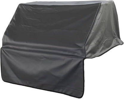 Formosa Covers Heavy Duty 56 Inch Built-in Grill Cover - Outoor Gas Grill Cover, Waterproof Vinyl + Cotton-Lined, Peel and Stick Fasteners 56" L x 30" D x 16" H Vinyl Grey
