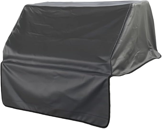 Formosa Covers Heavy Duty 56 Inch Built-in Grill Cover - Outoor Gas Grill Cover, Waterproof Vinyl + Cotton-Lined, Peel and Stick Fasteners 56" L x 30" D x 16" H Vinyl Grey