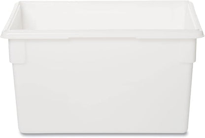 Rubbermaid Commercial Products Food Storage Box/Tote for Restaurant/Kitchen/Cafeteria, 21.5 Gallon, White